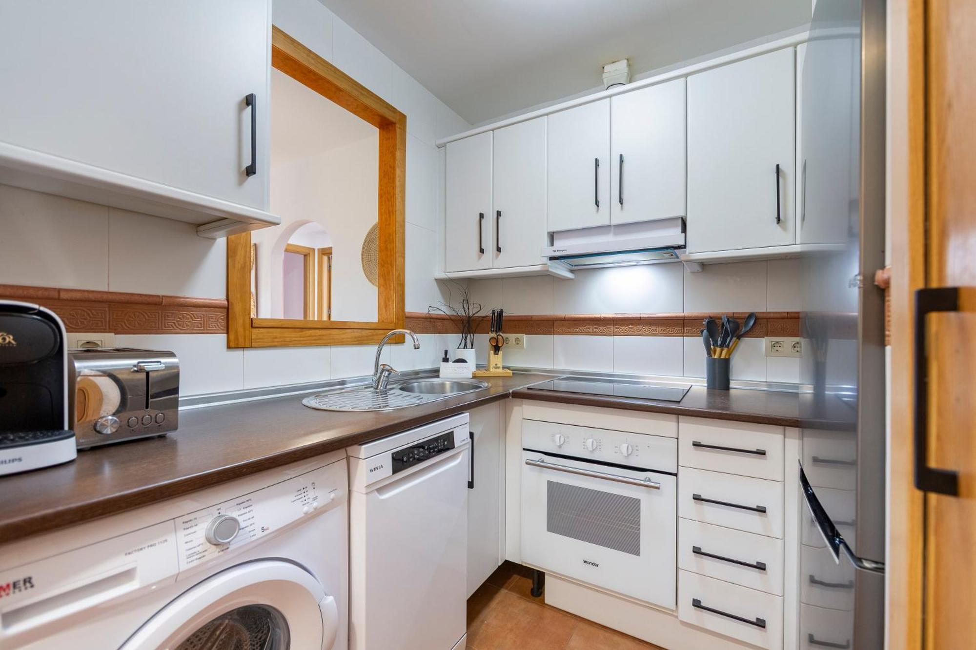Jardin Privado # Netflix # Playa A 8Min # Wifi # Familia # Apartamento Vera Extérieur photo