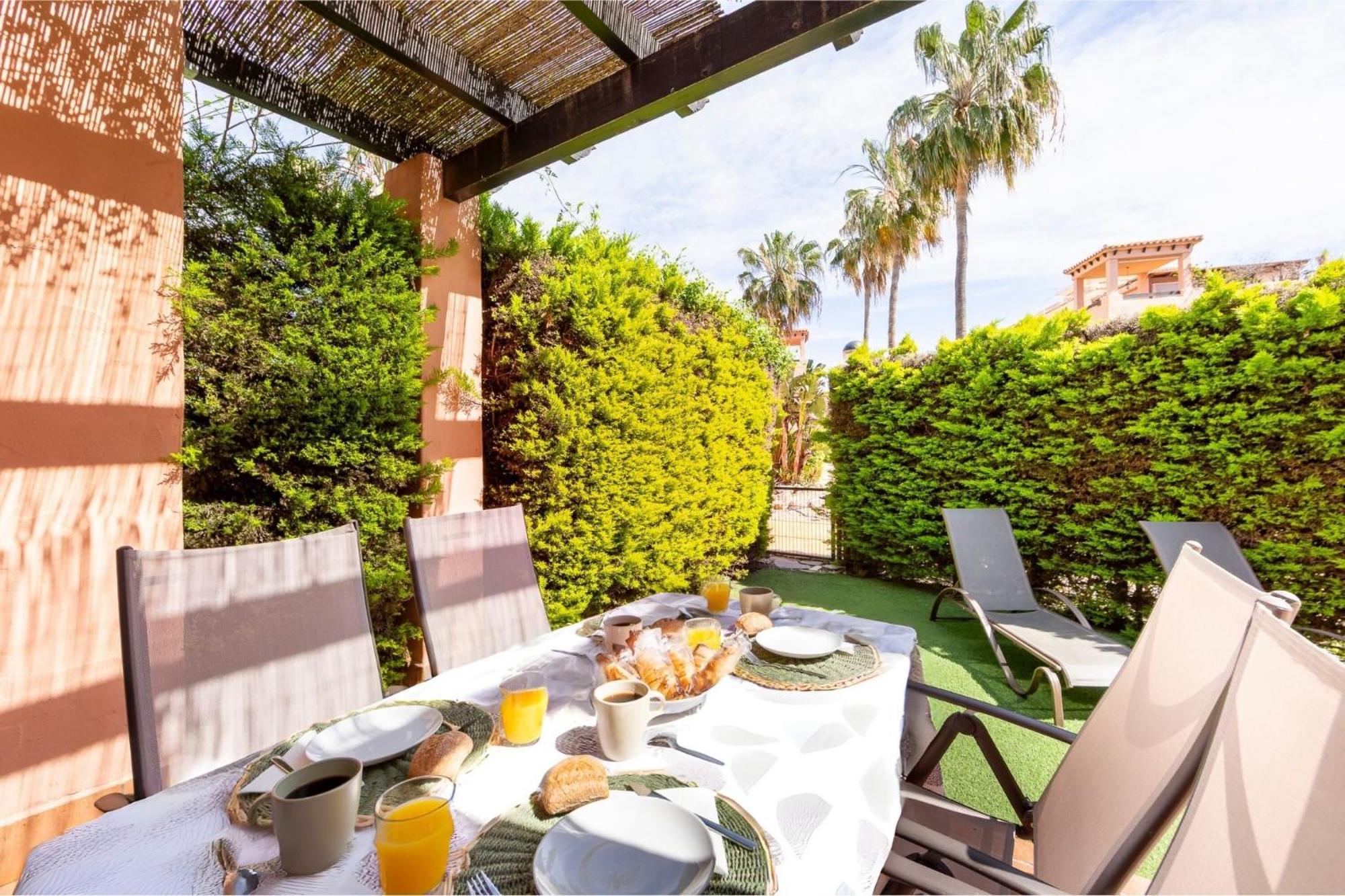 Jardin Privado # Netflix # Playa A 8Min # Wifi # Familia # Apartamento Vera Extérieur photo
